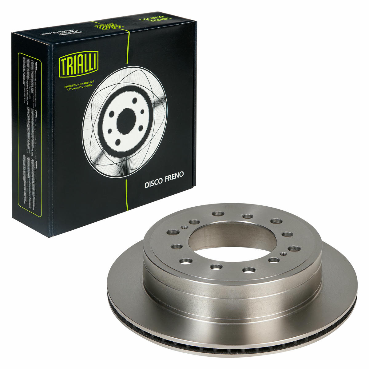 Диск тормозной задний TRIALLI DF 190610 preview 1