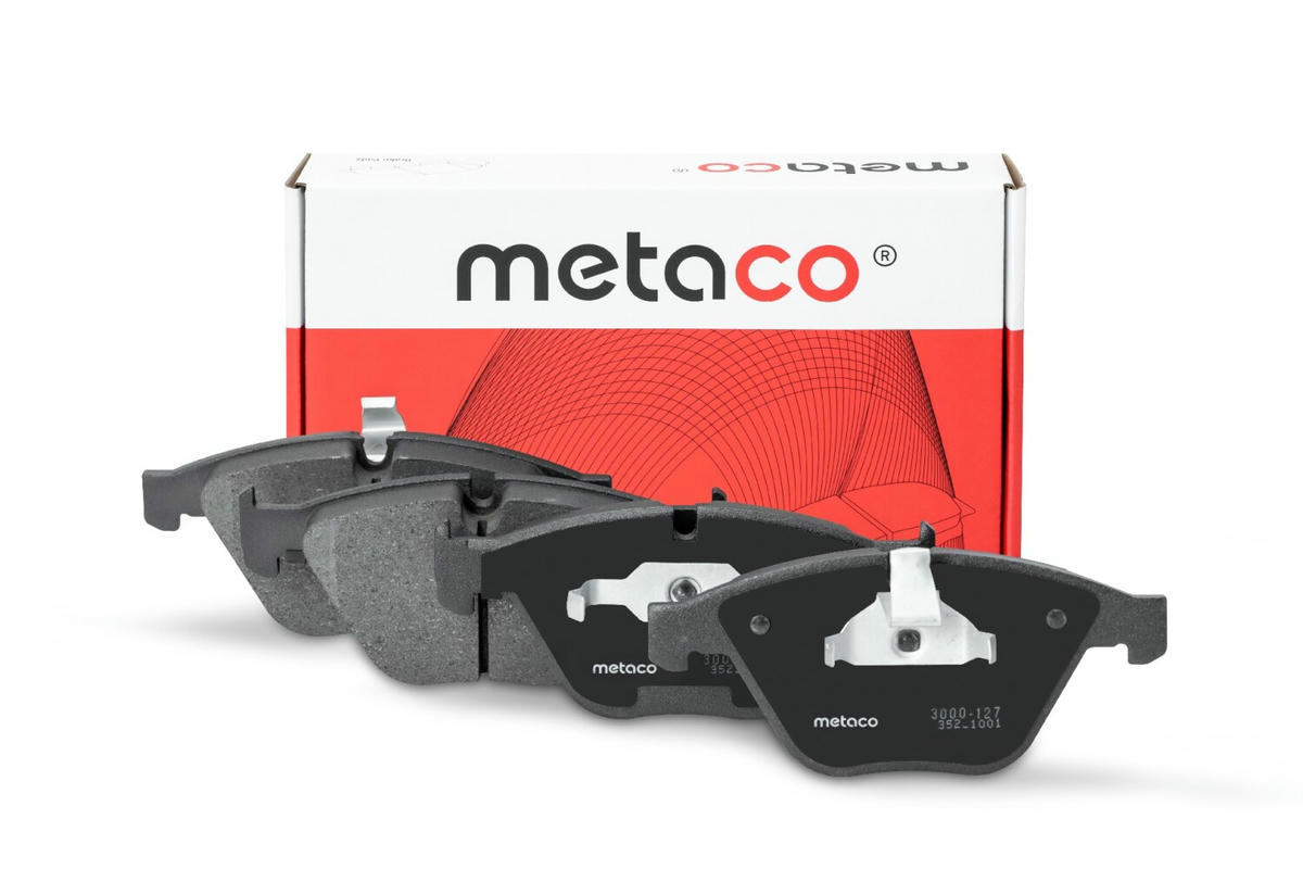 Колодки тормозные передние к-кт metaco 3000-127 preview 1 Колодки тормозные передние к-кт metaco 3000-127 preview 1