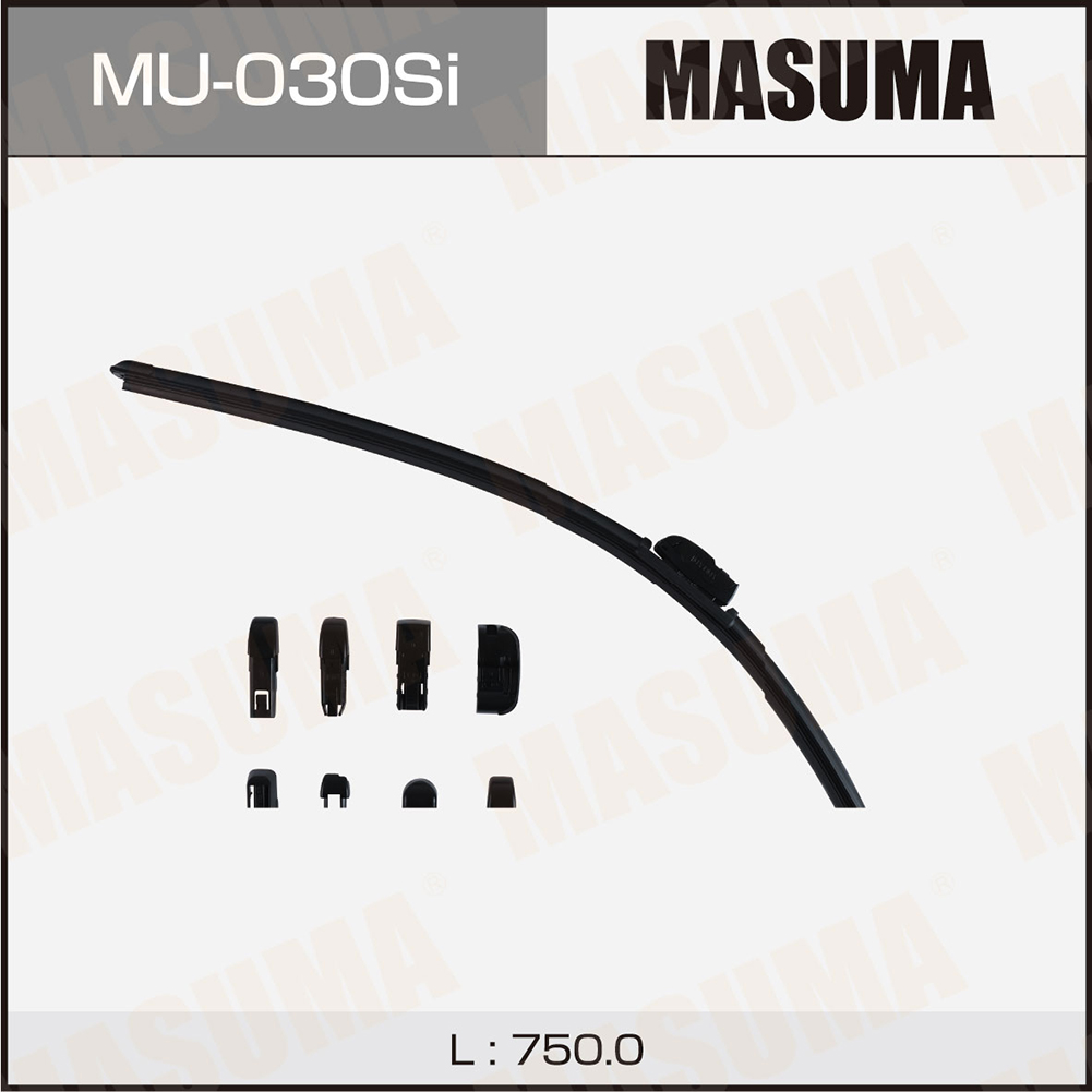 Щетка стеклоочистителя 760 мм бескаркасная 1 шт MASUMA Beam Wiper Blade MU-030Si preview 1