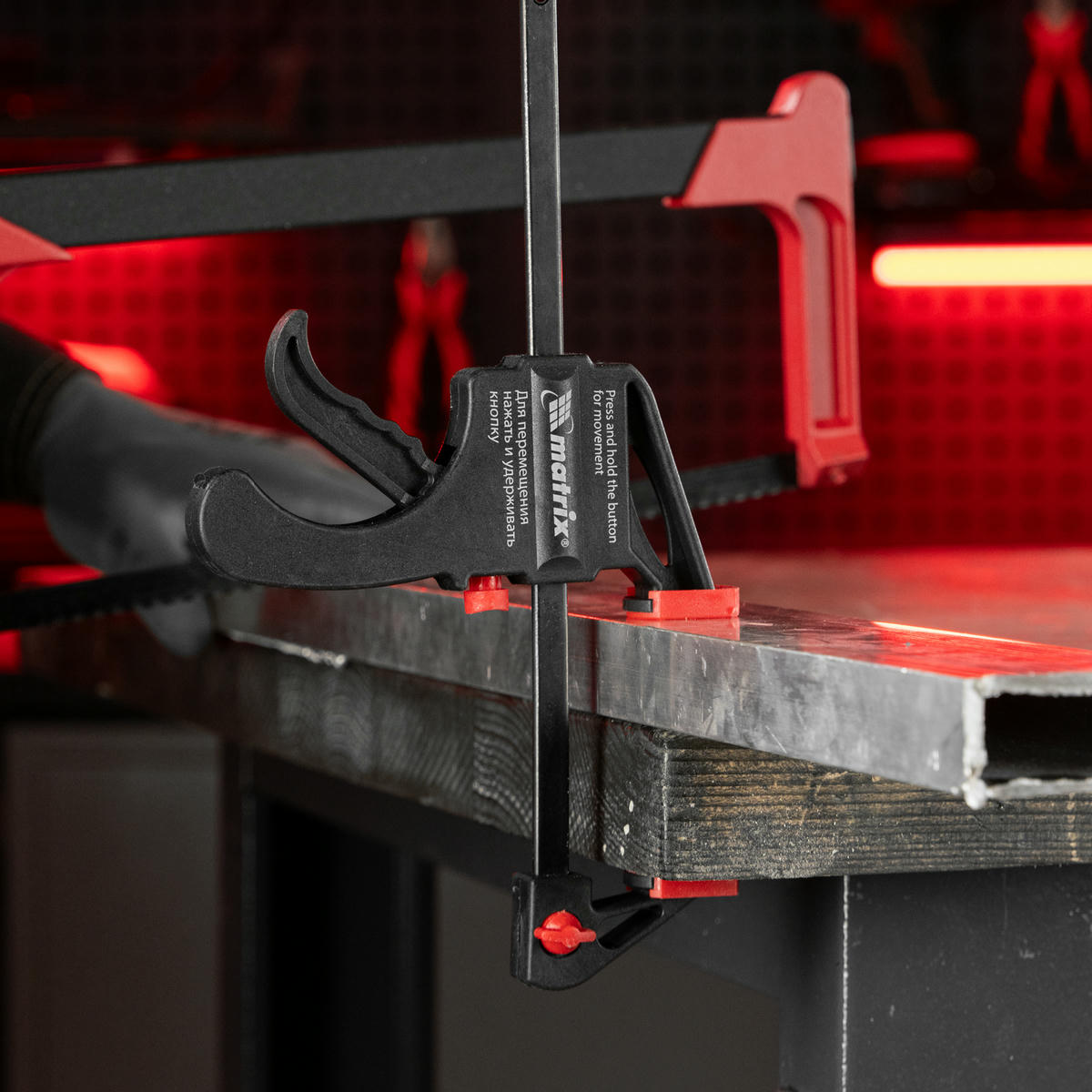 MATRIX 20561 Струбцина универсальная F-образная, 150x265x45 мм, пластмассовый корпус preview 8