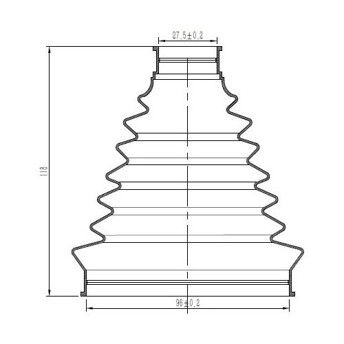 Пыльник ШРУСа TRIALLI FG 1413 preview 3