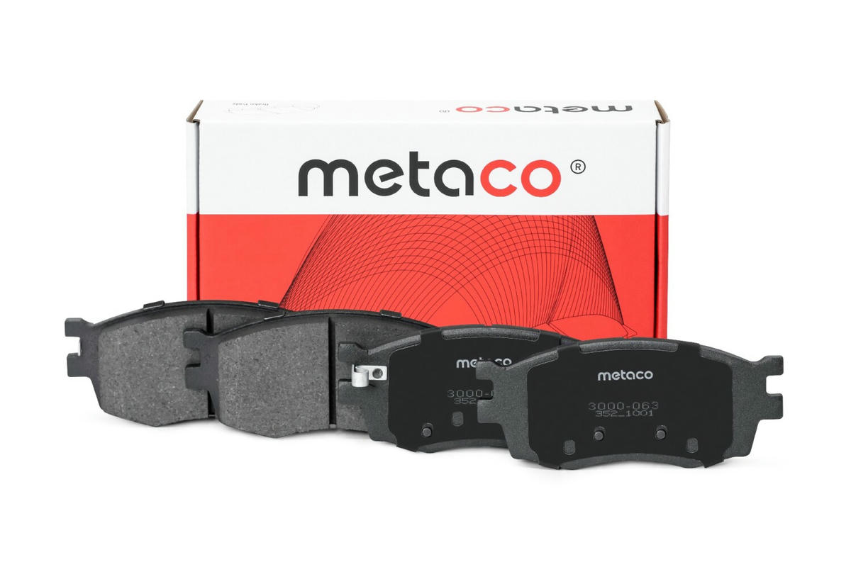 Колодки тормозные передние к-кт metaco 3000-063 preview 1 Колодки тормозные передние к-кт metaco 3000-063 preview 1