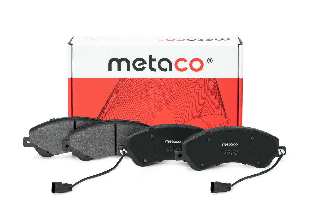 Колодки тормозные передние к-кт metaco 3000-070 preview 1 Колодки тормозные передние к-кт metaco 3000-070 preview 1