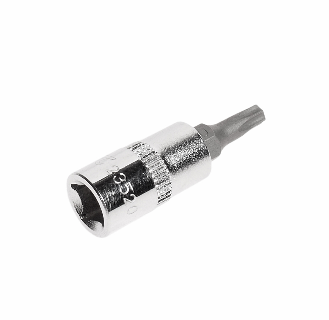 Головка торцевая TORX 1/4" х T20H 37мм с отверстием JTC preview 1