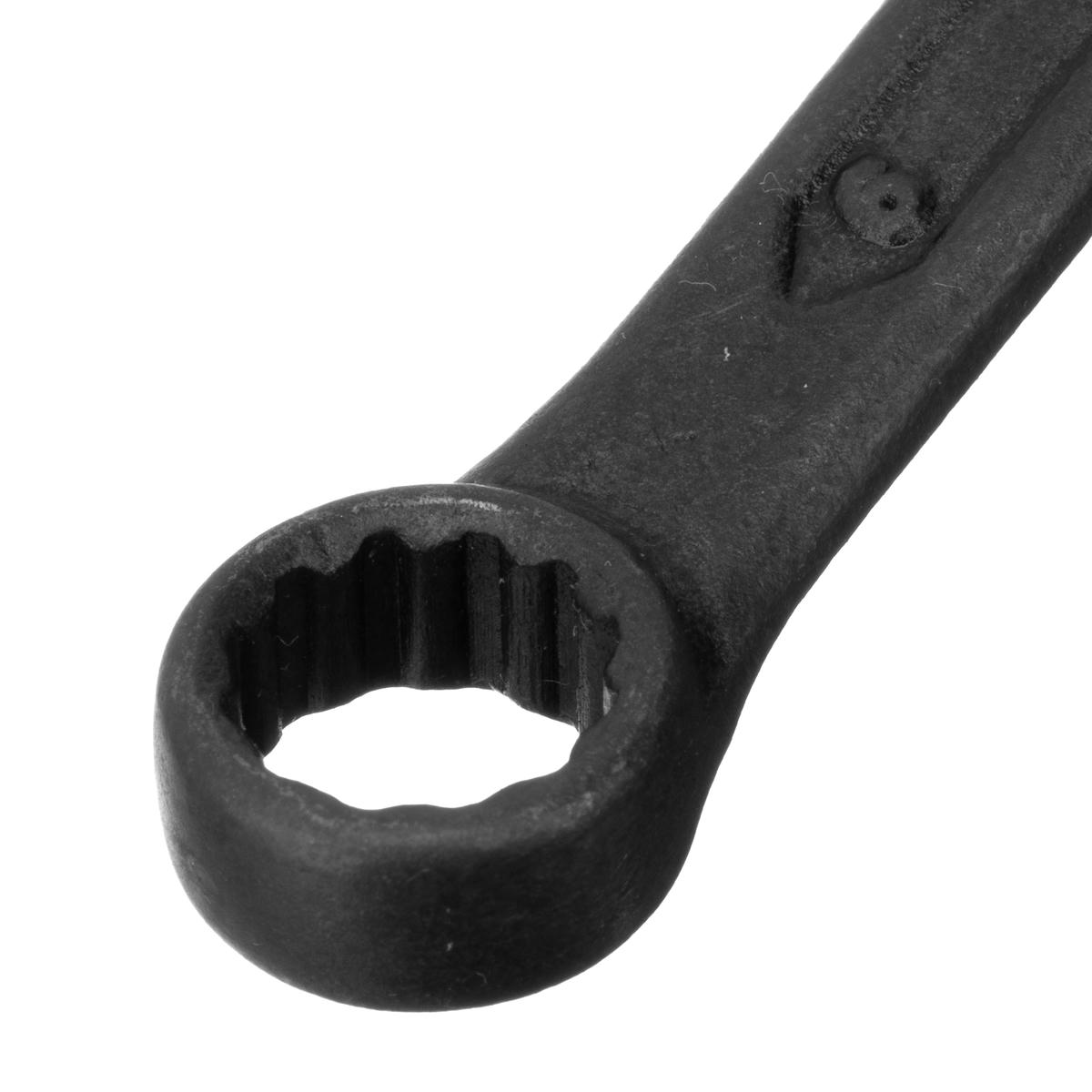 СИБРТЕХ 14904 Ключ комбинированый, 9 мм, CrV, фосфатированный, ГОСТ 16983 preview 4