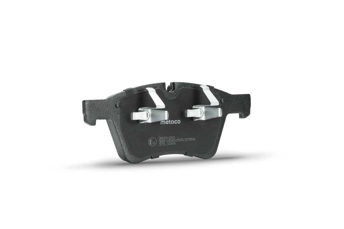 Колодки тормозные передние к-кт metaco 3000-290 preview 2