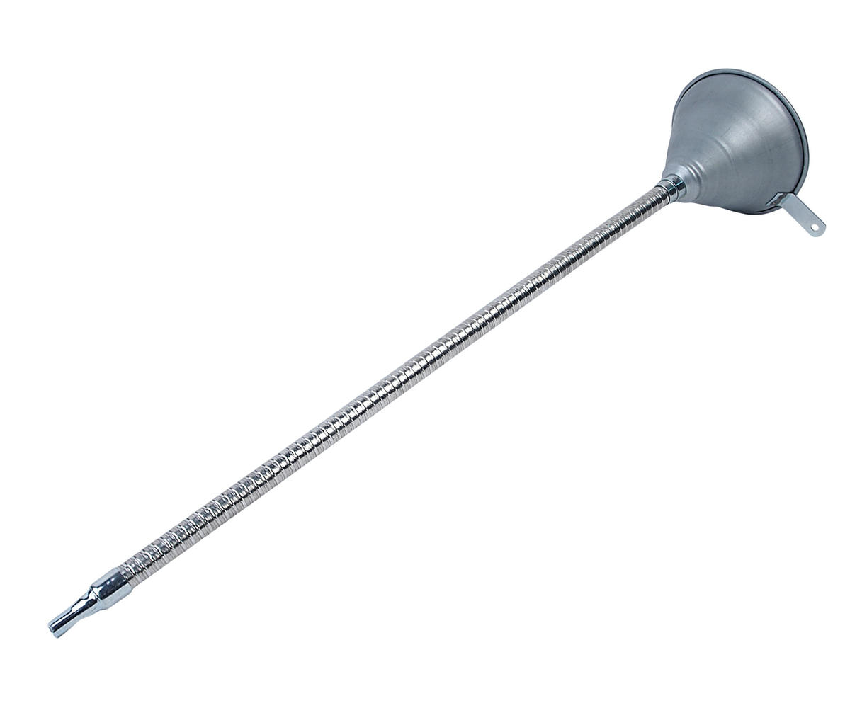 Воронка 140мм дл.630мм металлическая с гибким наконечником JTC preview 1