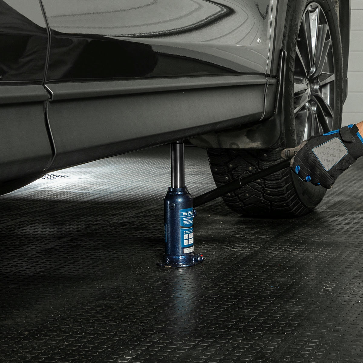 Домкрат бутылочный 2т гидравлический телескопический 170-380мм STELS preview 11