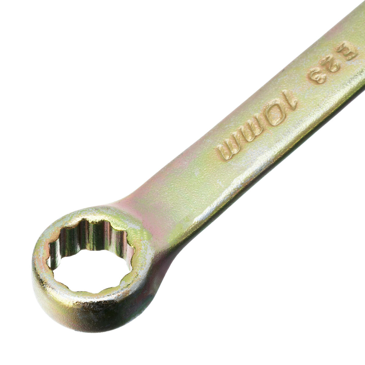 СИБРТЕХ 14976 Ключ комбинированный, 10 мм, желтый цинк preview 4