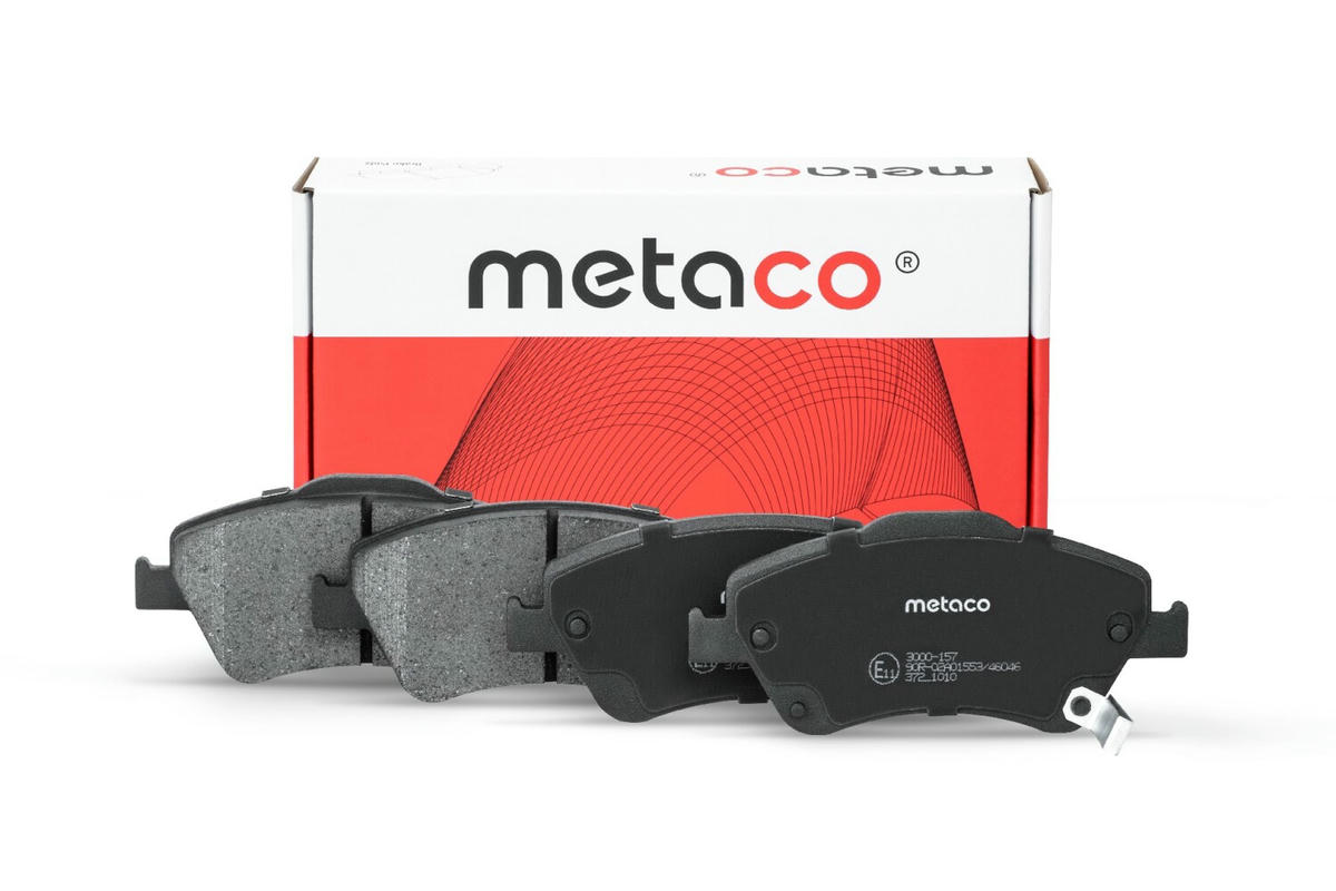 Колодки тормозные передние к-кт metaco 3000-157 preview 1 Колодки тормозные передние к-кт metaco 3000-157 preview 1