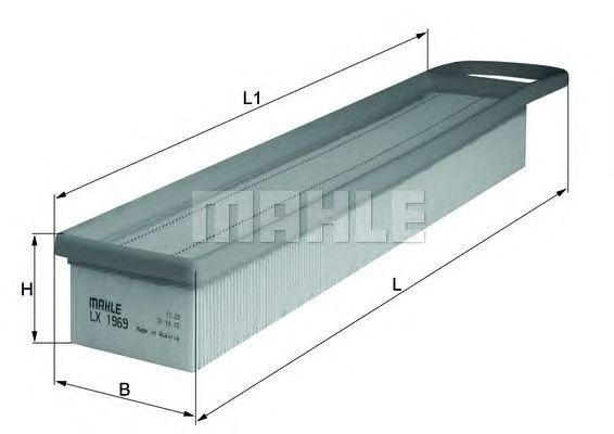 Фильтр воздушный KNECHT LX 1969 preview 1