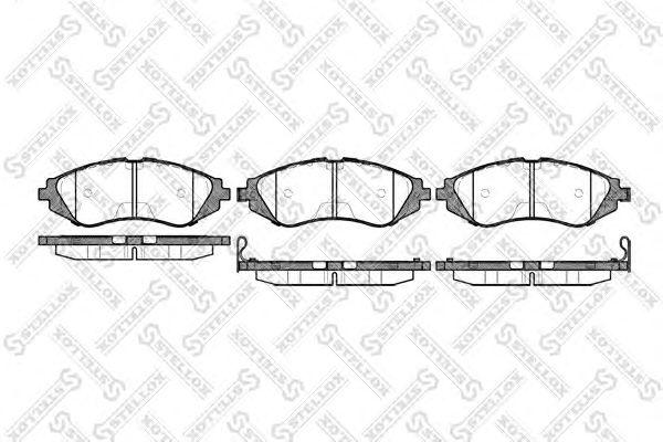656 002B-SX_колодки дисковые п.! Daewoo Nexia 1.5 DOHC 94>/Espero 95>/Leganza/Nubira 2.0 97> preview 1
