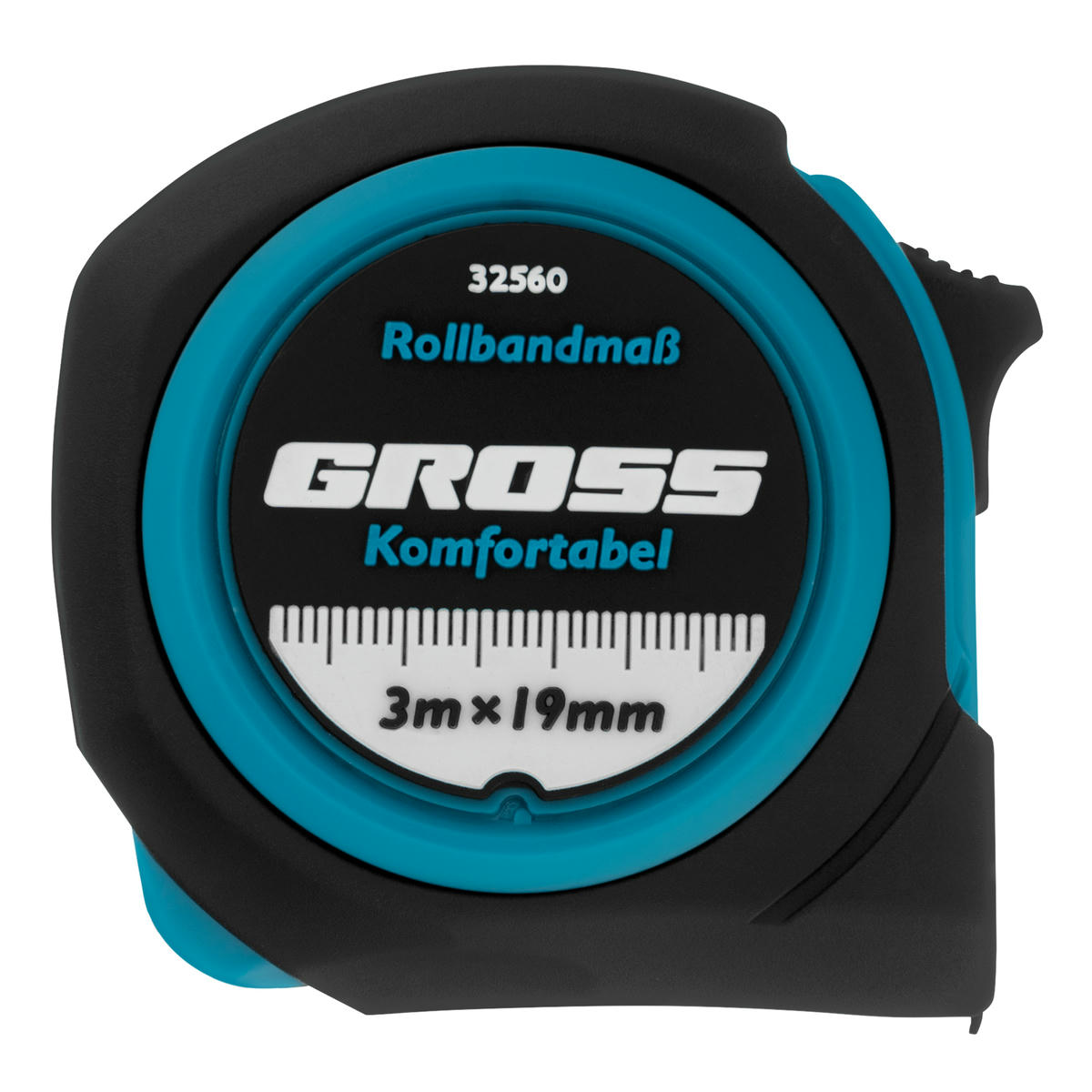Рулетка 3м 19мм Komfortabel обрезиненный корпус GROSS preview 4