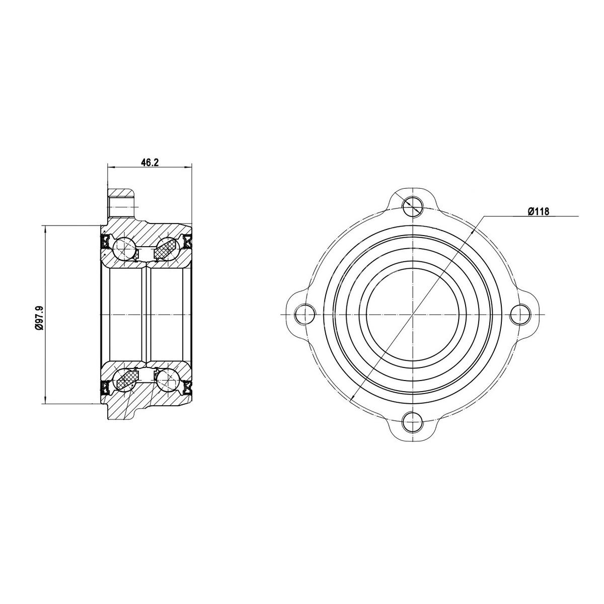 Подшипник ступицы TRIALLI MR 2639 preview 4