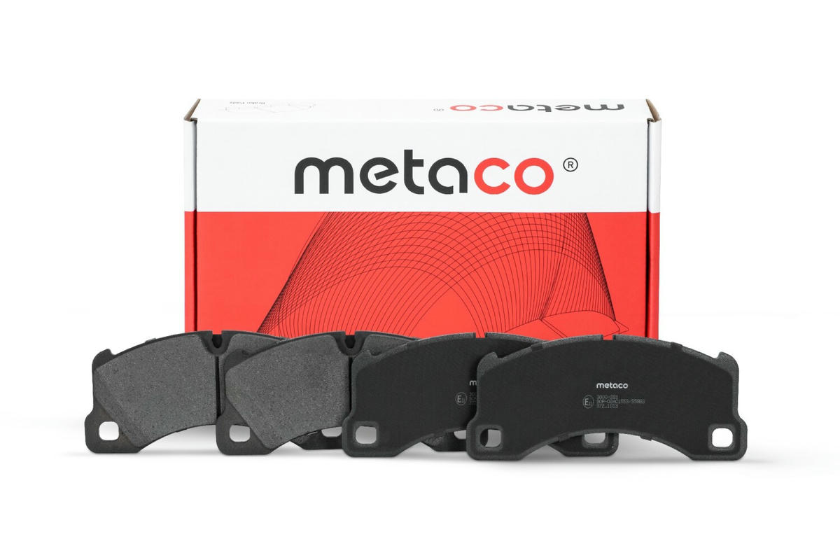 Колодки тормозные передние к-кт metaco 3000-281 preview 1