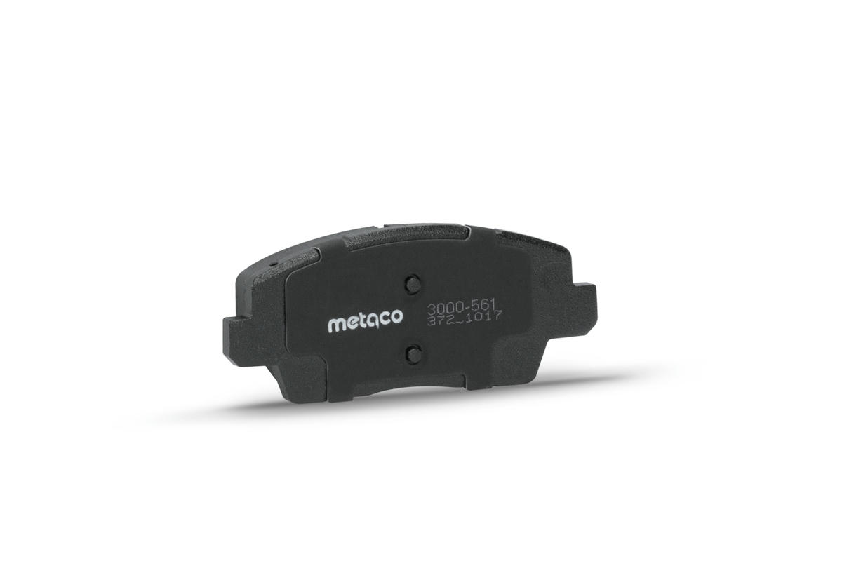 Колодки тормозные передние к-кт metaco 3000-561 preview 3