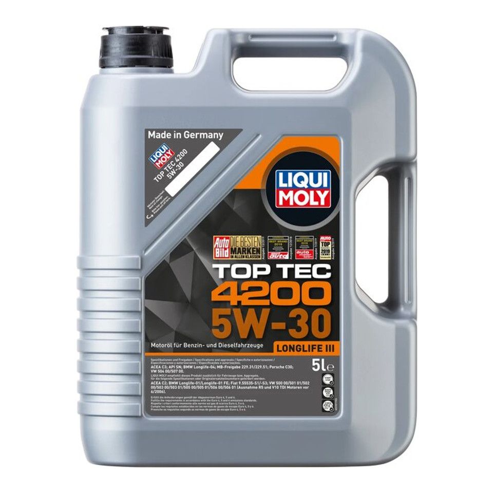 Масло моторное LIQUI MOLY TOP TEC 4200 HC 5w30 синт. 5л preview 1