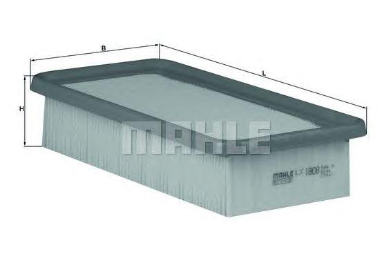 Фильтр воздушный KNECHT LX 1808 preview 1 Фильтр воздушный KNECHT LX 1808 preview 1