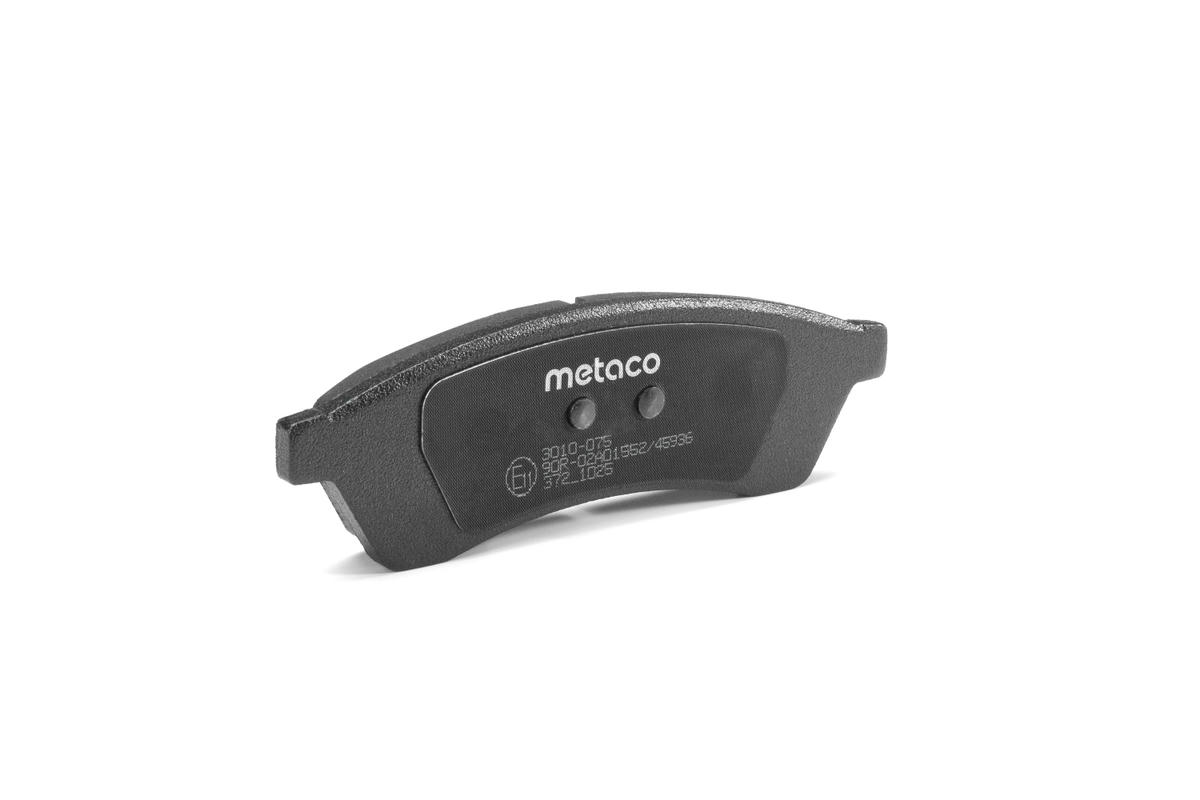 Колодки тормозные задние дисковые к-кт metaco 3010-075 preview 3