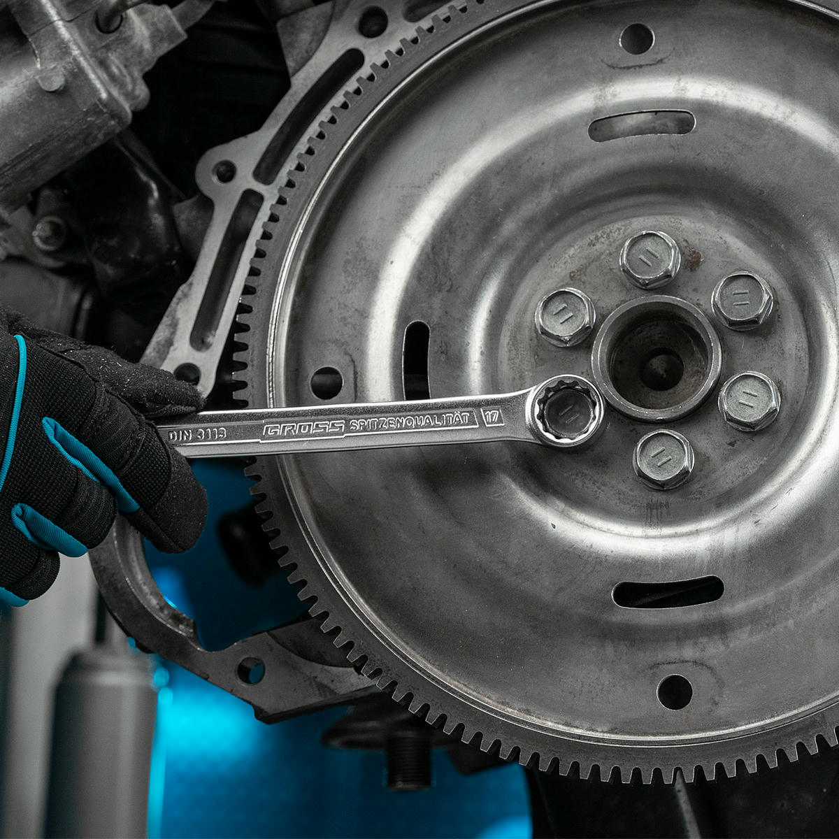 Набор ключей комбинированных 8шт 8-19мм GROSS preview 8