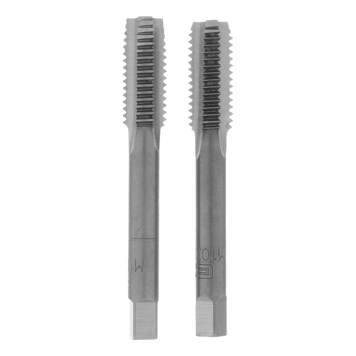 СИБРТЕХ 76628 Метчик ручной М10x1, 5 мм, комплект из 2 шт. preview 1