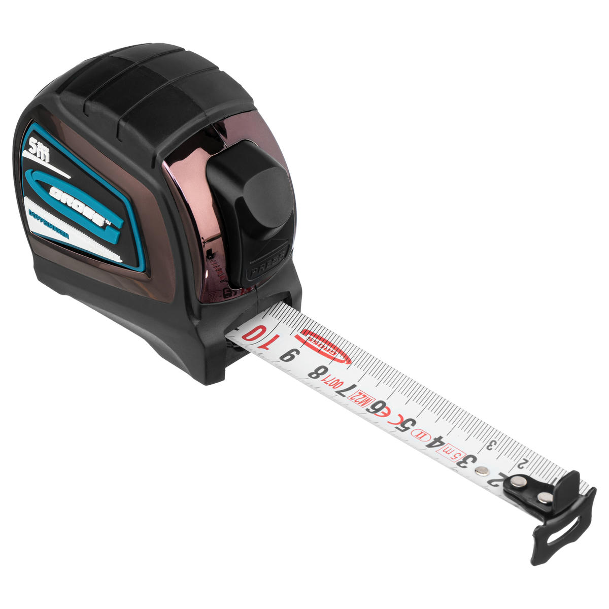 Рулетка 5м 25мм Doppelhaken двухсторонний зацеп GROSS preview 3