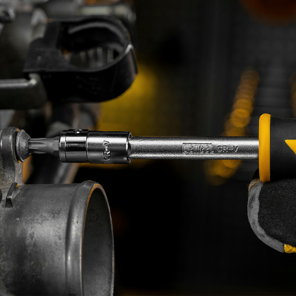 Набор инструмента 64 пред. 1/2", 1/4", CrV, S2 DENZEL preview 24