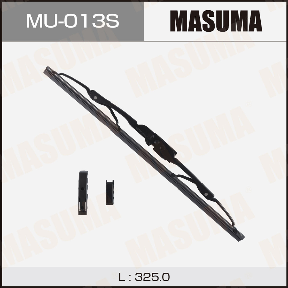 Щетка стеклоочистителя 325 мм каркасная 1 шт MASUMA WIPER BLADE MU-013S preview 1