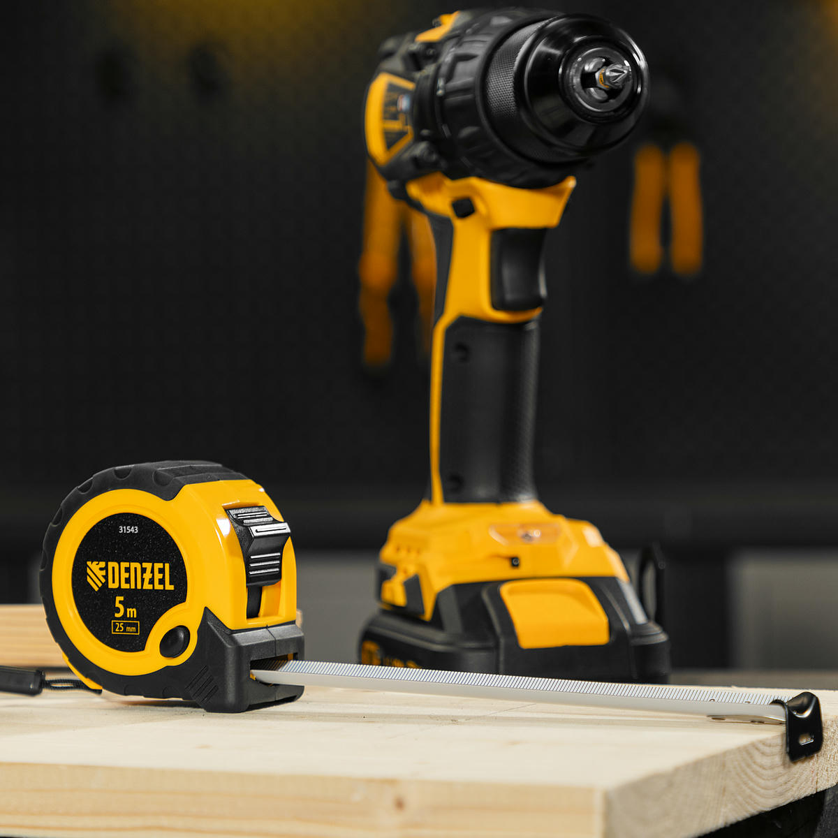 Рулетка 5м х 25мм двухкомп. корпус DENZEL preview 8