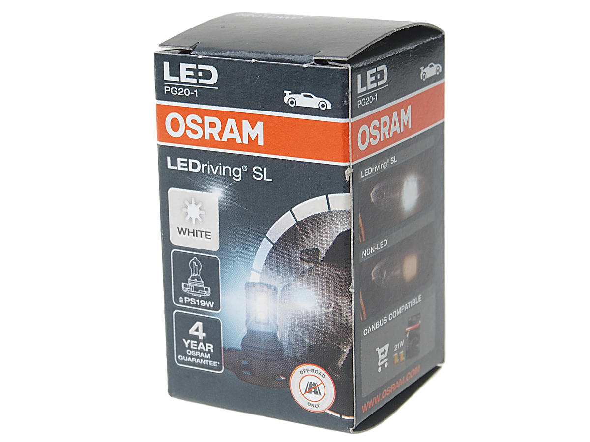 Лампа светодиодная Osram LEDriving SL ? PS19W (1,6W 12V PG20-1) 1шт. preview 1