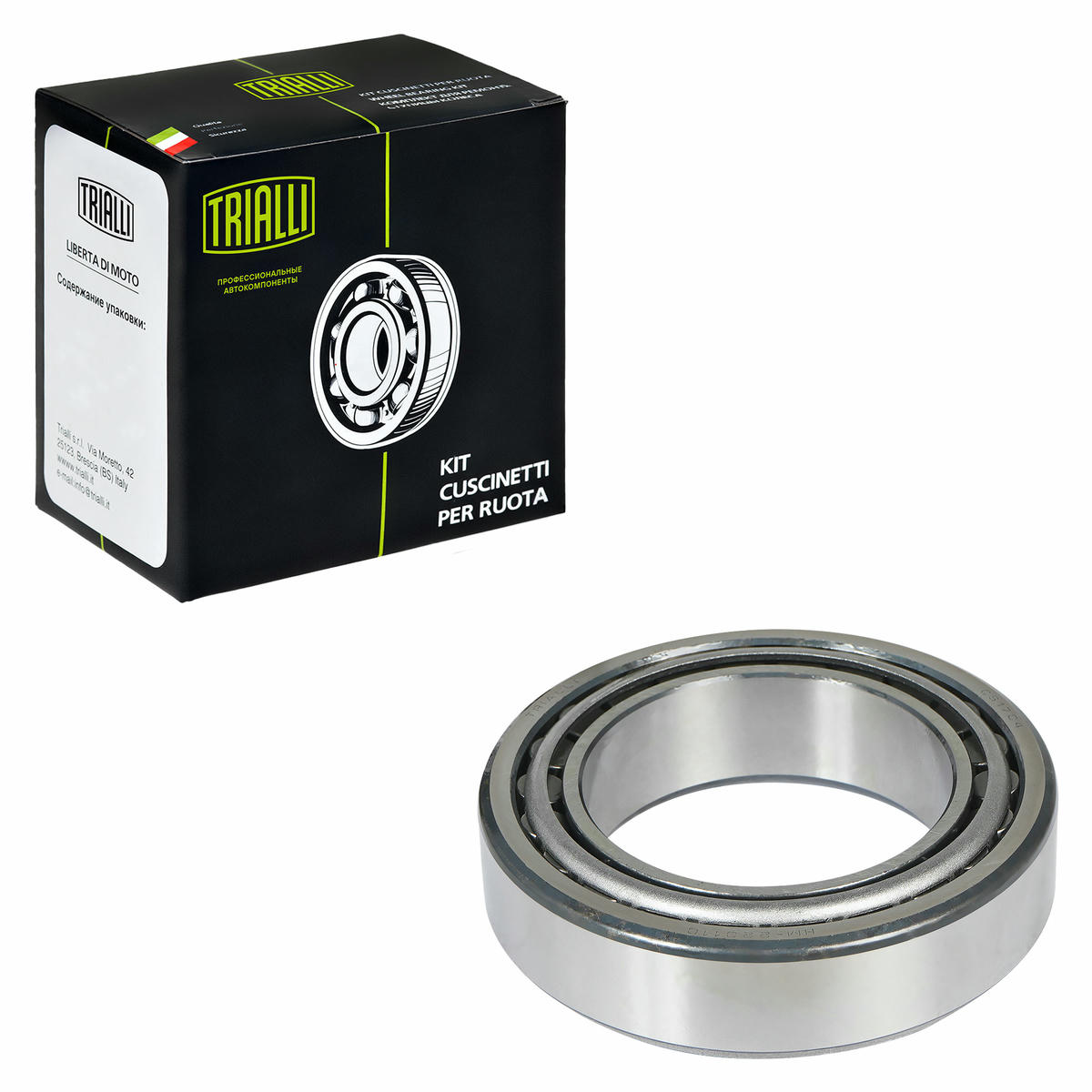 Подшипник ступицы для а/м Scania P/G/R/T перед. наруж. (ролик.конич.) (HM-220149/10) (CS 1704) preview 2