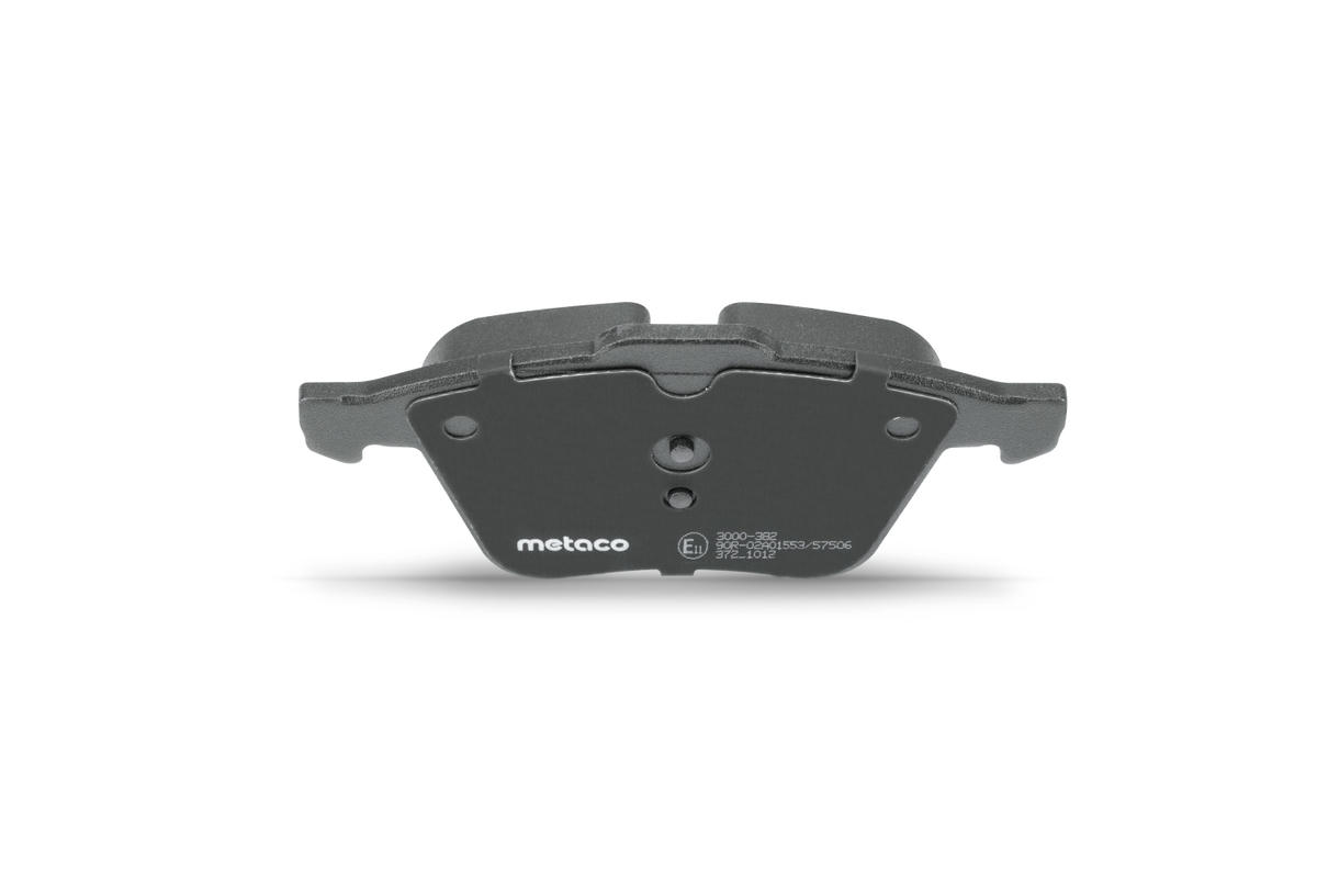 Колодки тормозные передние к-кт metaco 3000-382 preview 5 Колодки тормозные передние к-кт metaco 3000-382 preview 5