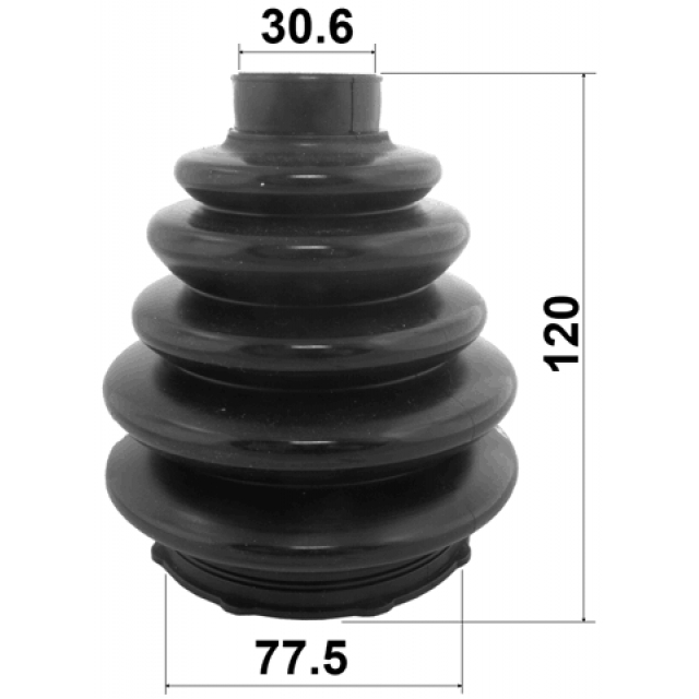 Пыльник шрус наружный комплект 77.5x120x30.6 preview 2 Пыльник шрус наружный комплект 77.5x120x30.6 preview 2