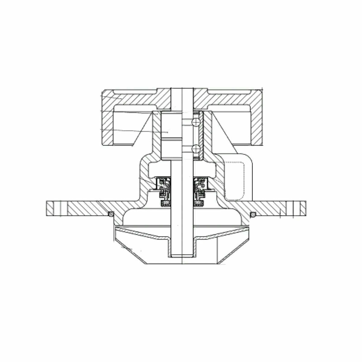 Насос водяной для а/м КАМАЗ, Yutong, Higer с двиг. Cummins 6CT/QSC/ISCe (LWP 0789) preview 4