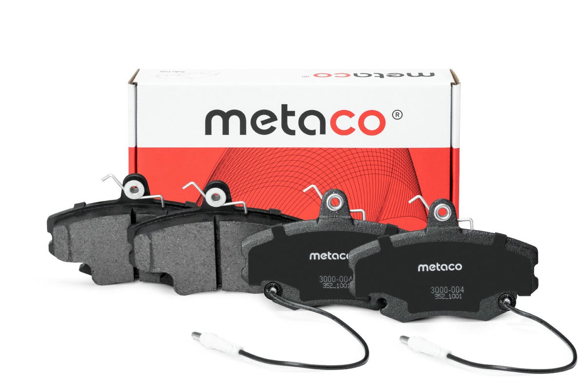 Колодки тормозные передние к-кт metaco 3000-004 preview 1 Колодки тормозные передние к-кт metaco 3000-004 preview 1