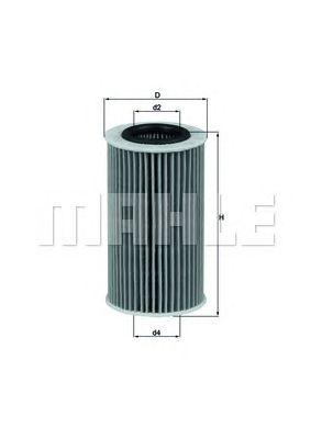 Фильтр масляный KNECHT OX 384 D preview 1