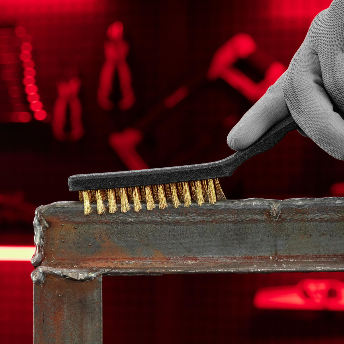 Набор щеток, 3 шт. металлические с пластмассовой ручкой, большие MATRIX 74863 preview 1