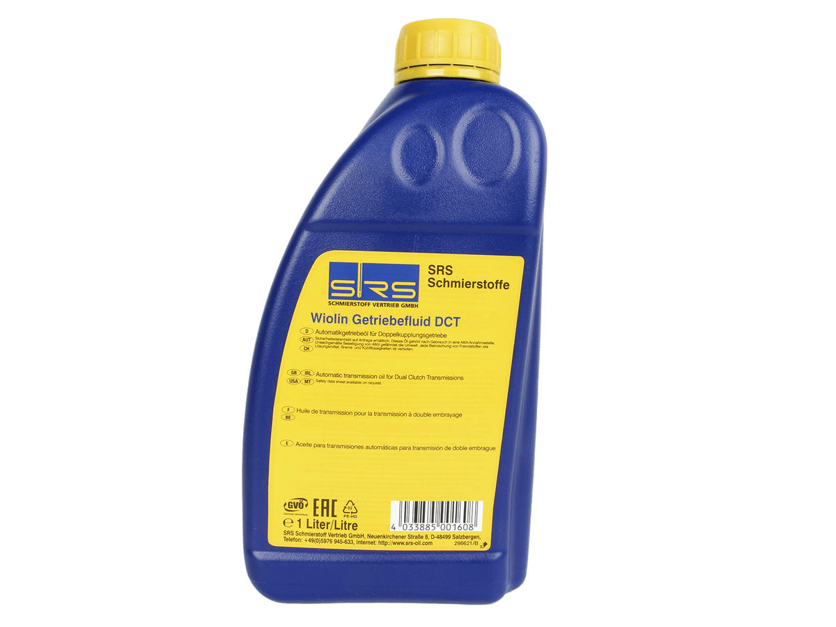 Масло трансмиссионное SRS ATF WIOLIN Getriebefluid DCT 1л preview 2