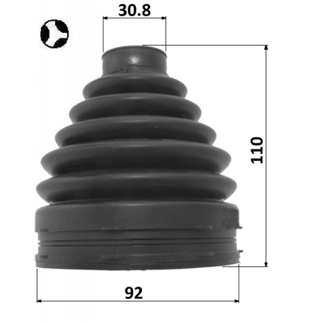 Пыльник ШРУСа FEBEST 2115-TRDT preview 2
