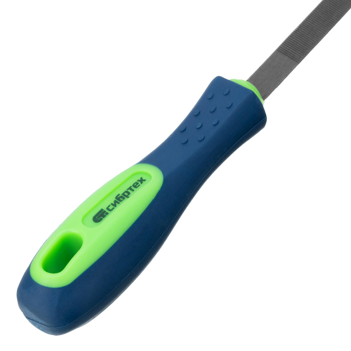 Напильник 150мм трехгранный №2 двухкомпонентная рукоятка СИБРТЕХ preview 1