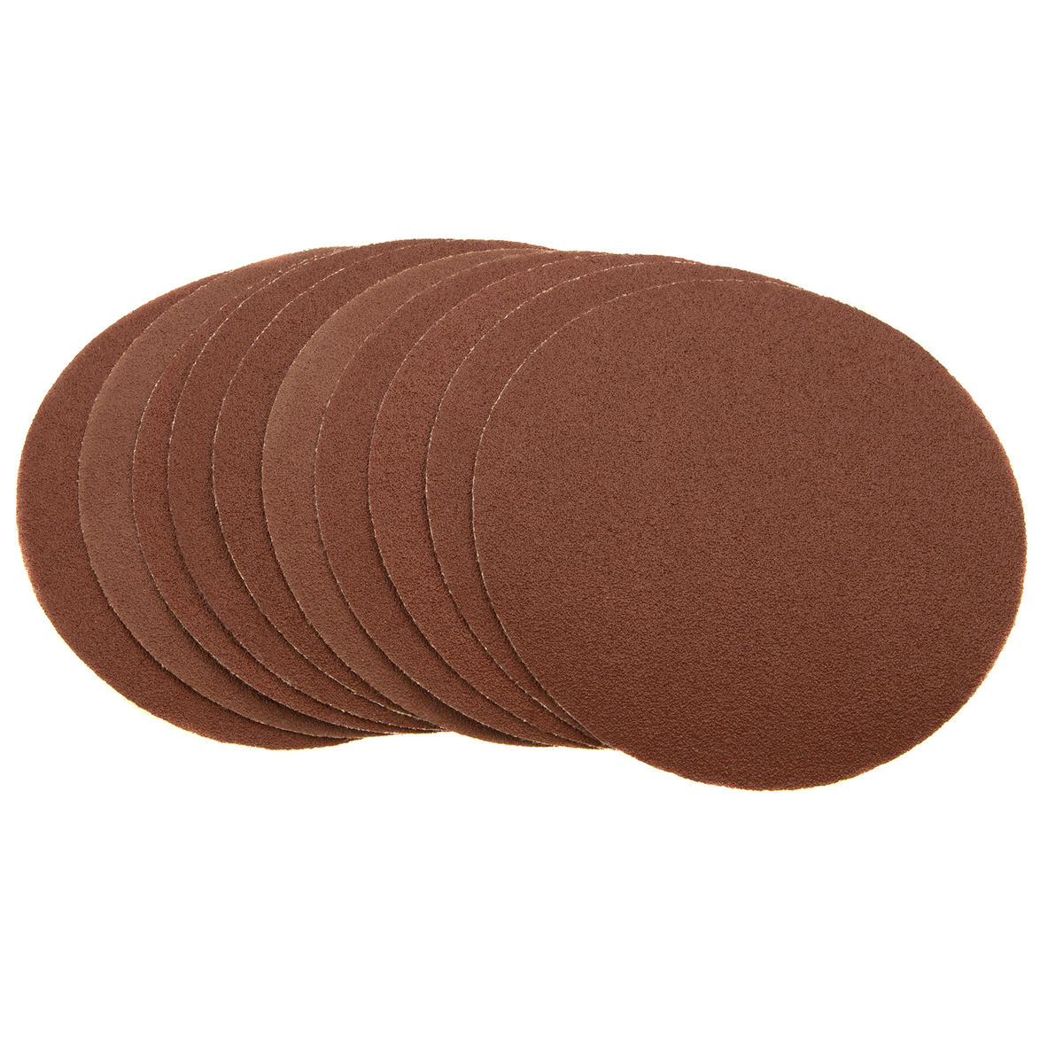 Круг абразивный на ворс. подложке под "липучку" перфорированный P100 125мм 10шт MATRIX preview 1