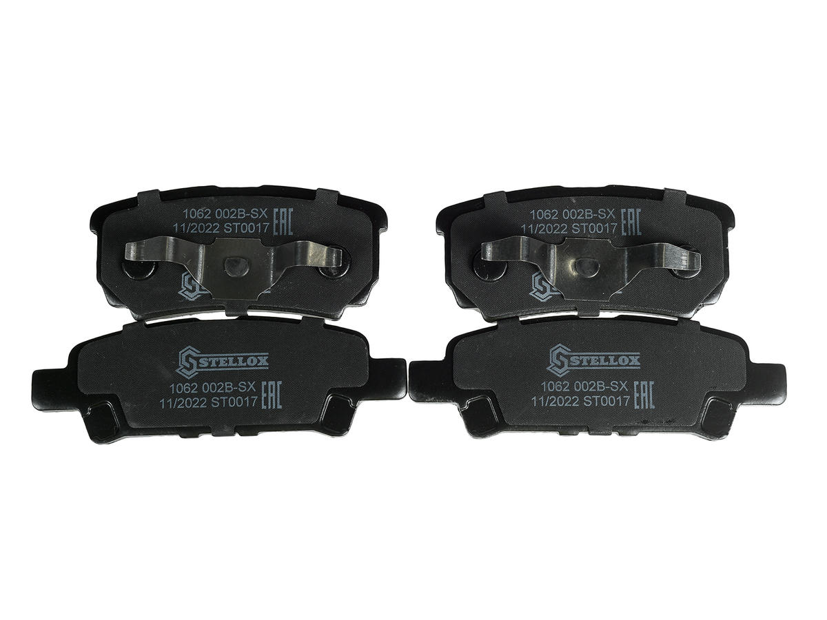 Колодки тормозные STELLOX _1062002BSX preview 2