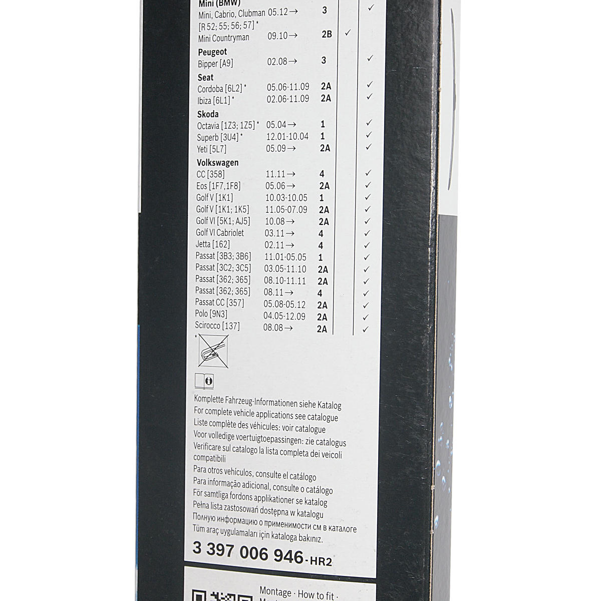 Щетка стеклоочистителя BOSCH 3 397 006 946 preview 1