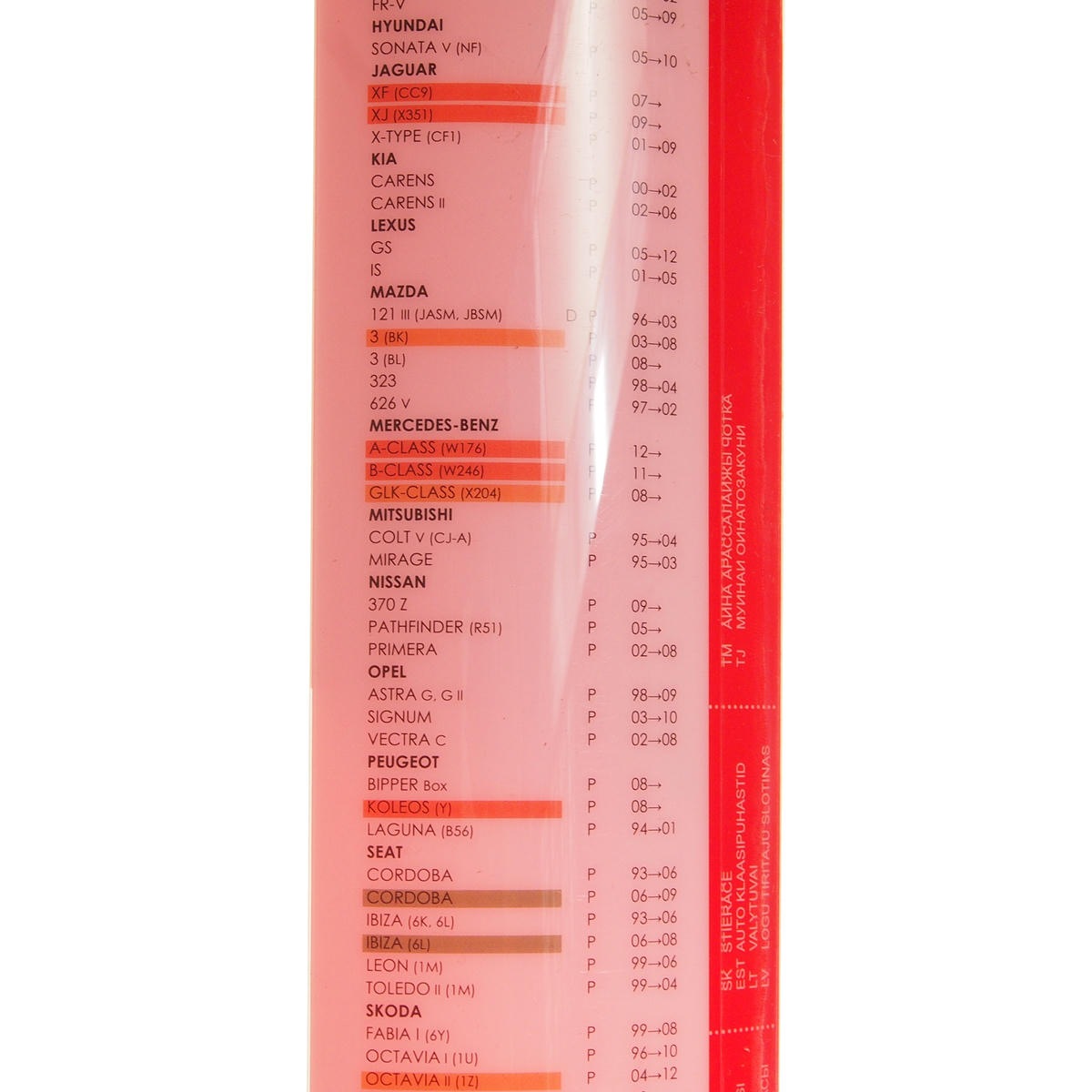 Щетка стеклоочистителя AL-279 "SUPER FLAT PREMIUM" 480мм (19") HEYNER/1/50 preview 3