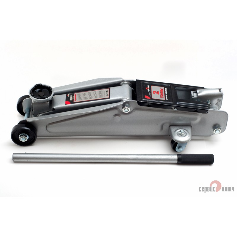 Домкрат подкатной гидравлический 2т 135-380мм (в кейсе) СЕРВИС КЛЮЧ preview 1