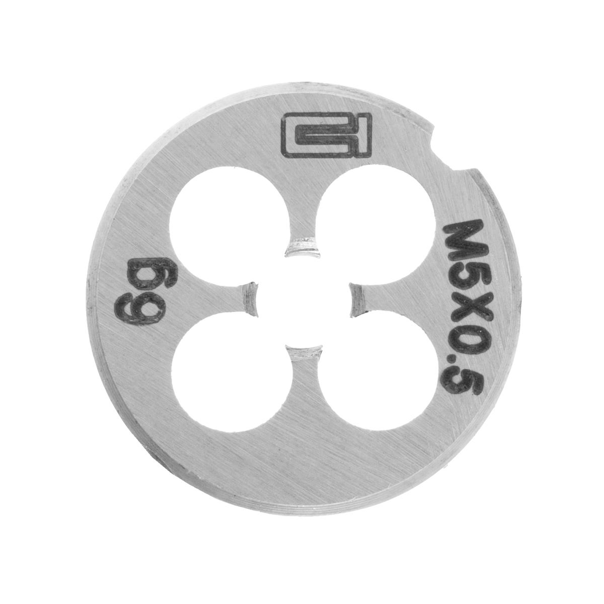 СИБРТЕХ 77010 Плашка круглая метрическая М5x0,5мм preview 2