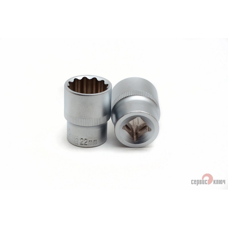 Головка торцевая 22 1/2" 12гр СЕРВИС КЛЮЧ preview 1