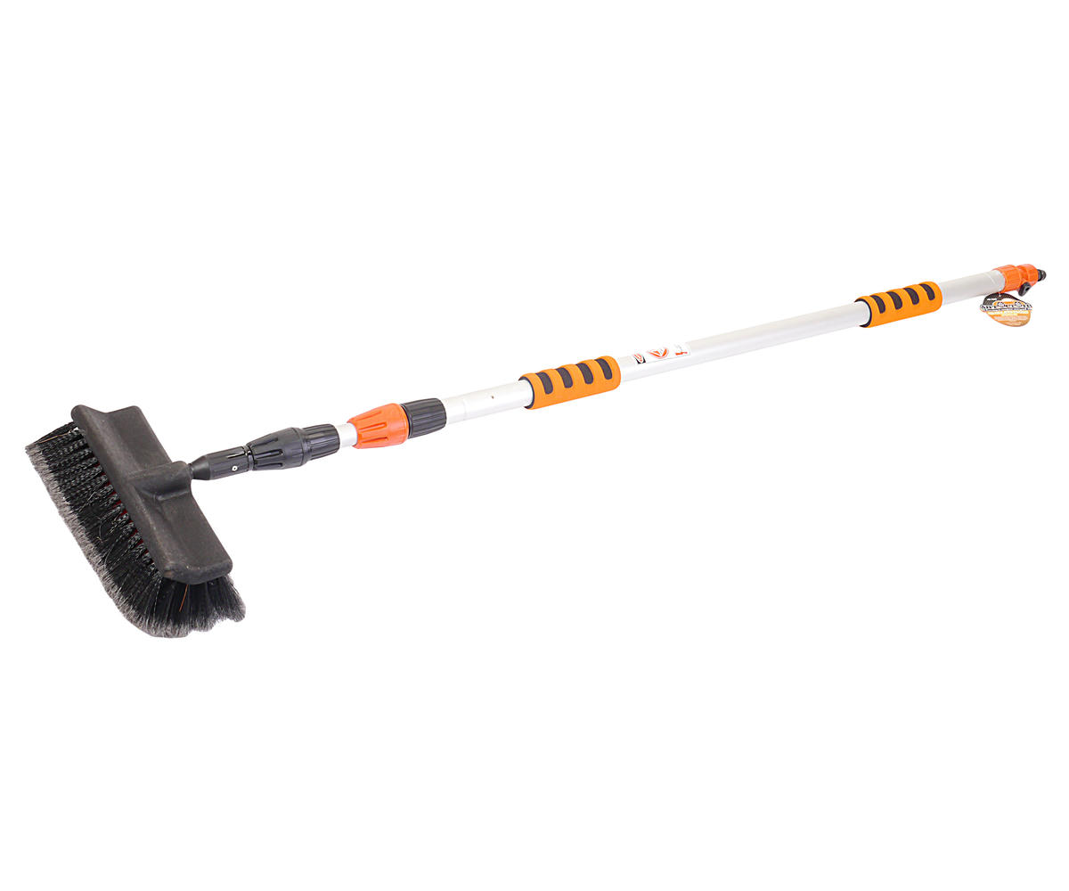 Щетка для мытья автомобиля AB-1965 телескопическая с мягкой ручкой 135-250см preview 1