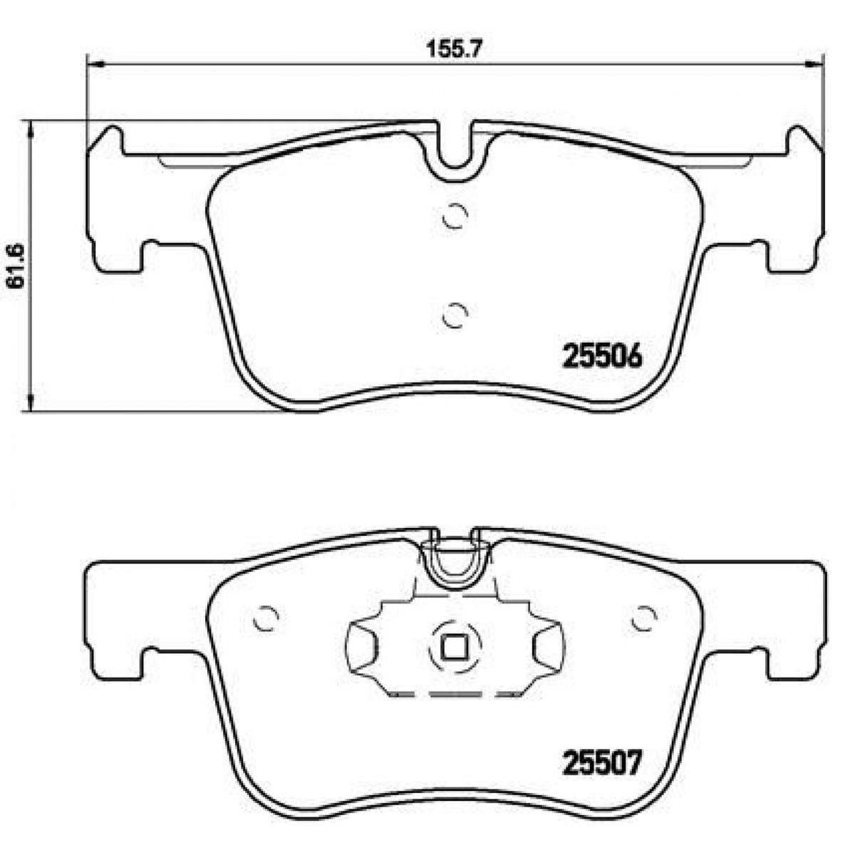 Колодки тормозные передние к-кт TRIALLI PF 4140 preview 2