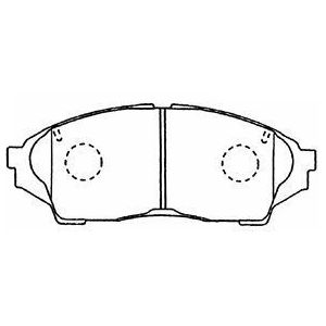 Колодки тормозные передние к-кт TRIALLI PF 4341 preview 4